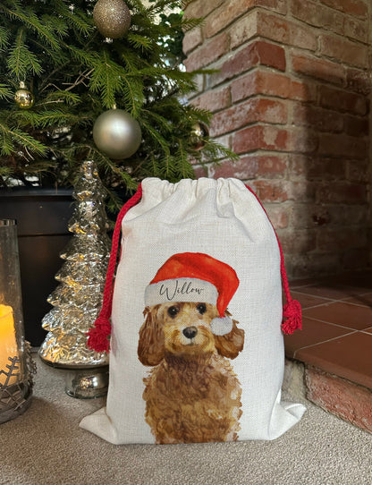 Personalised Christmas Sack For Dogs